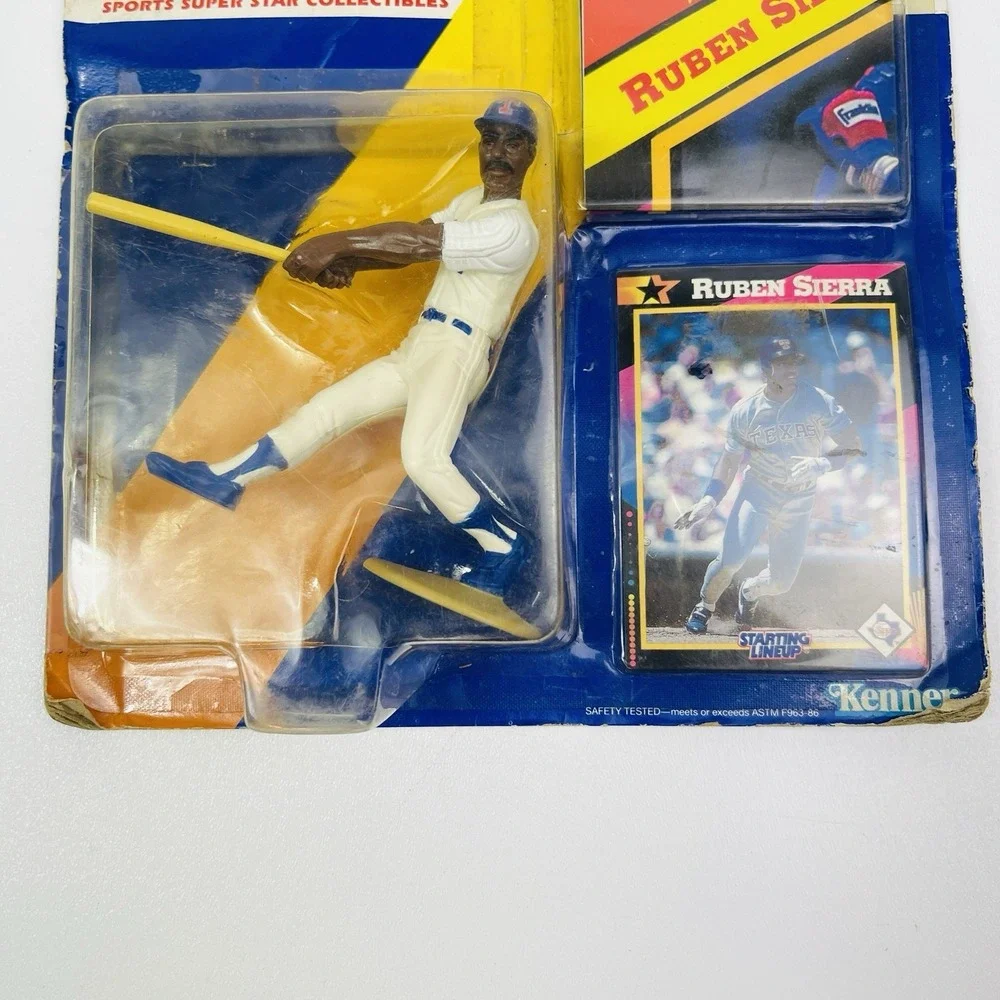 Ruben Sierra Texas Rangers Kenner Toys Starting Lineup MLB 1992